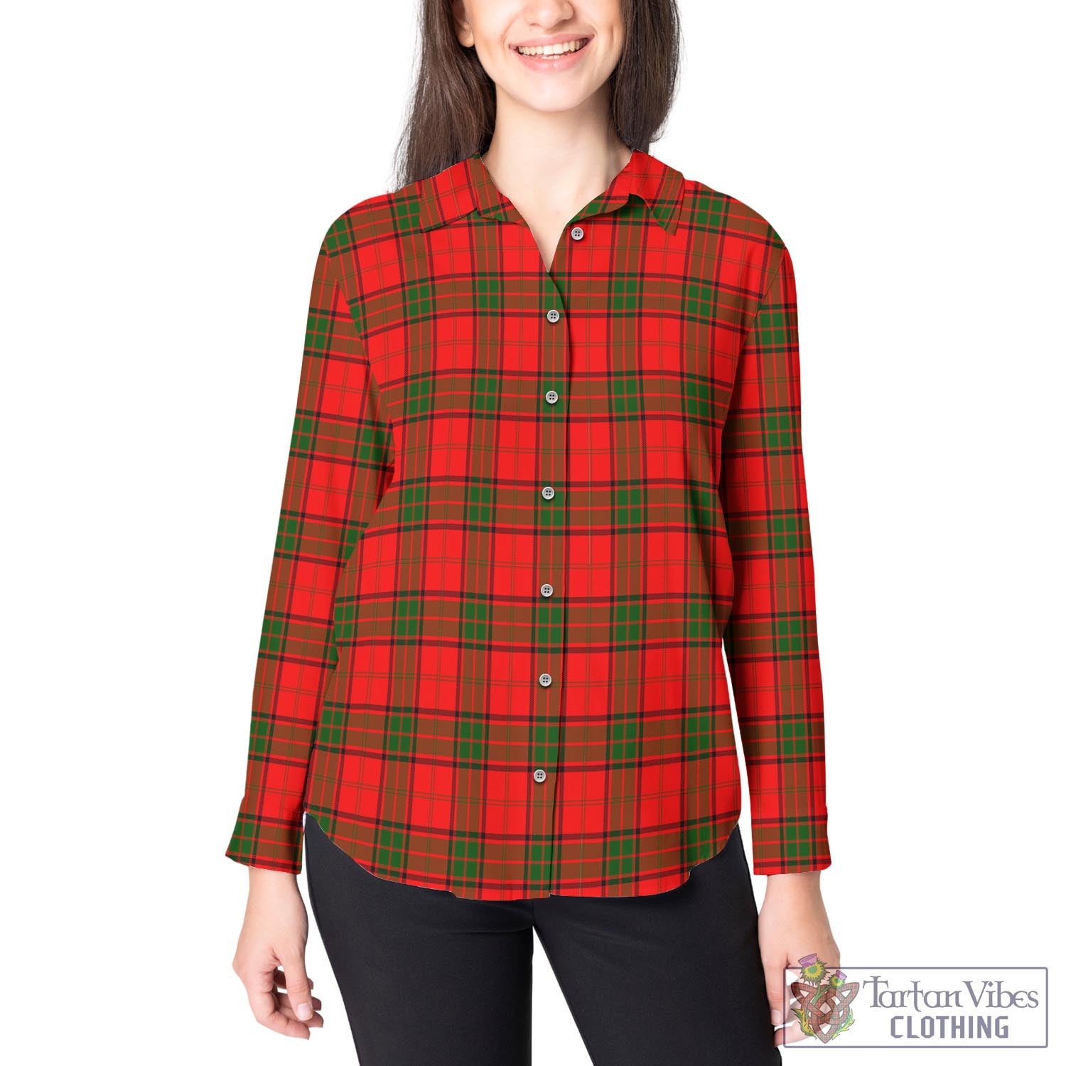 Adair Tartan Womens Casual Shirt