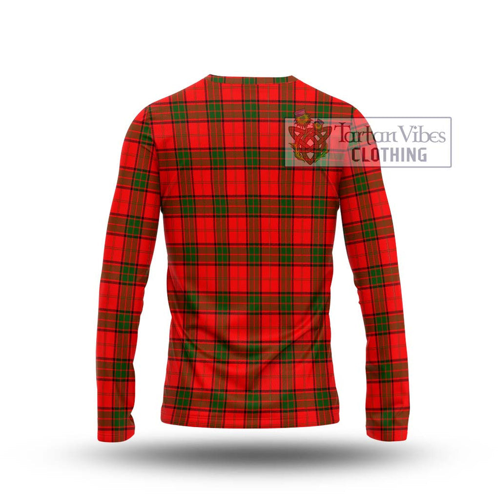 Adair Tartan Long Sleeve T-Shirt with Family Crest DNA In Me Style - Tartanvibesclothing Shop