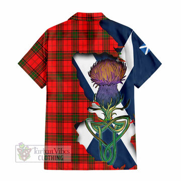 Adair Tartan Family Crest Hawaiian Shirt Scottish Thistle Celtic Inspired - Tartan Vibes Clothing