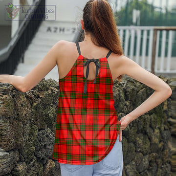 Adair Tartan Loose Halter Neck Camisole