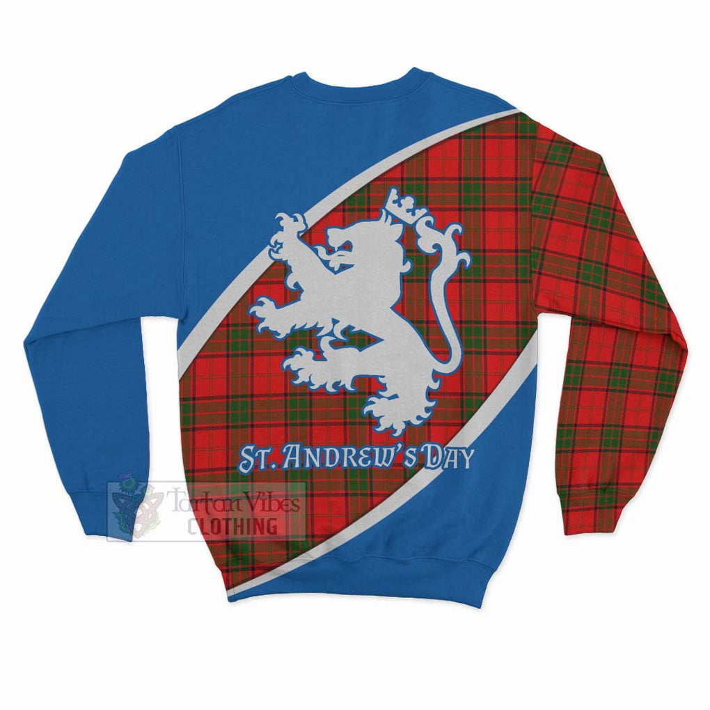 Tartan Vibes Clothing Adair Family Crest Tartan Sweatshirt Celebrate Saint Andrew's Day in Style