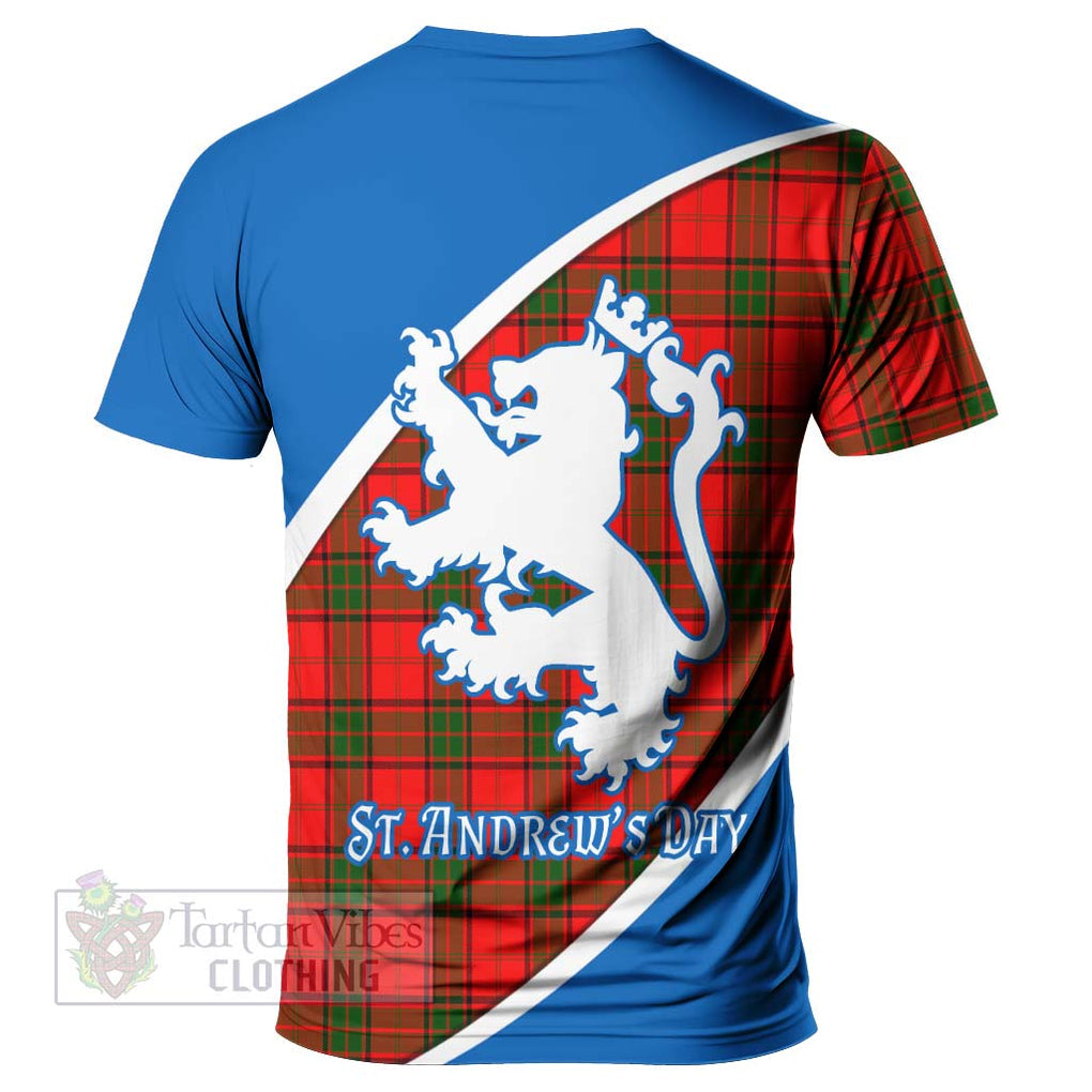 Tartan Vibes Clothing Adair Family Crest Tartan T-Shirt Celebrate Saint Andrew's Day in Style