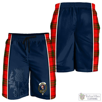 Adair Tartan Men's Shorts with Family Crest and Scottish Thistle Vibes Sport Style