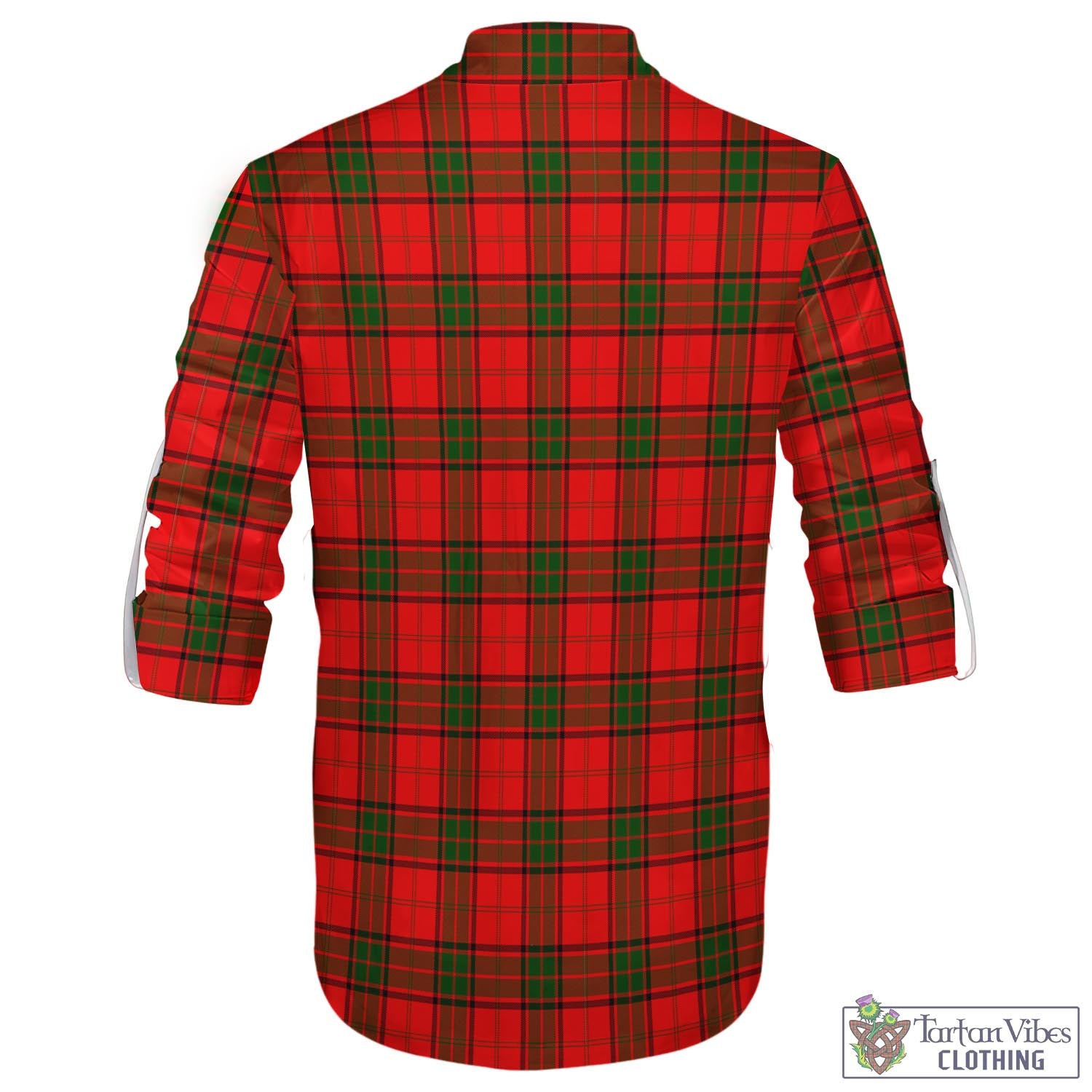 Adair Tartan Men's Scottish Traditional Jacobite Ghillie Kilt Shirt - Tartan Vibes Clothing
