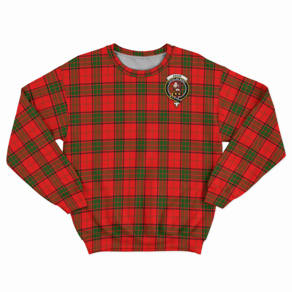 Adair Tartan Sweatshirt with Family Crest - Tartan Vibes Clothing