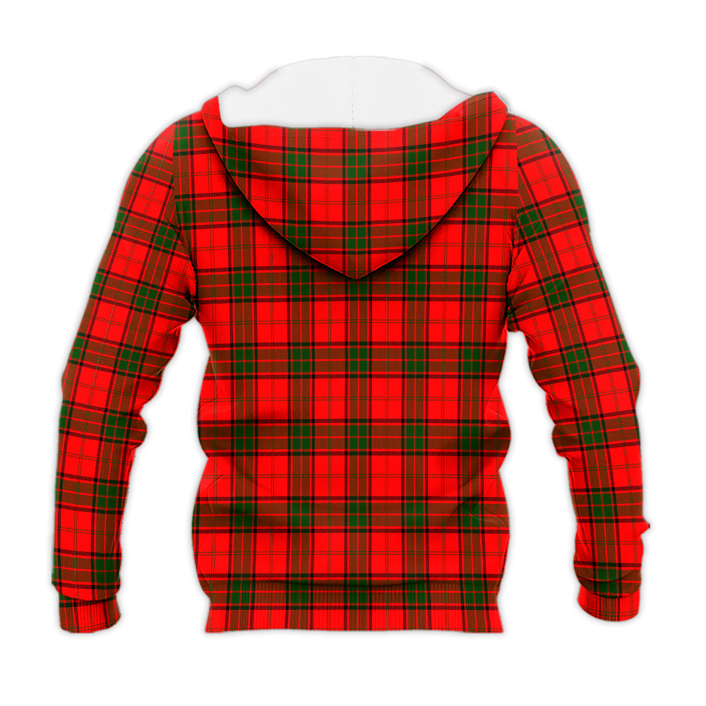 Adair Tartan Knitted Hoodie - Tartanvibesclothing