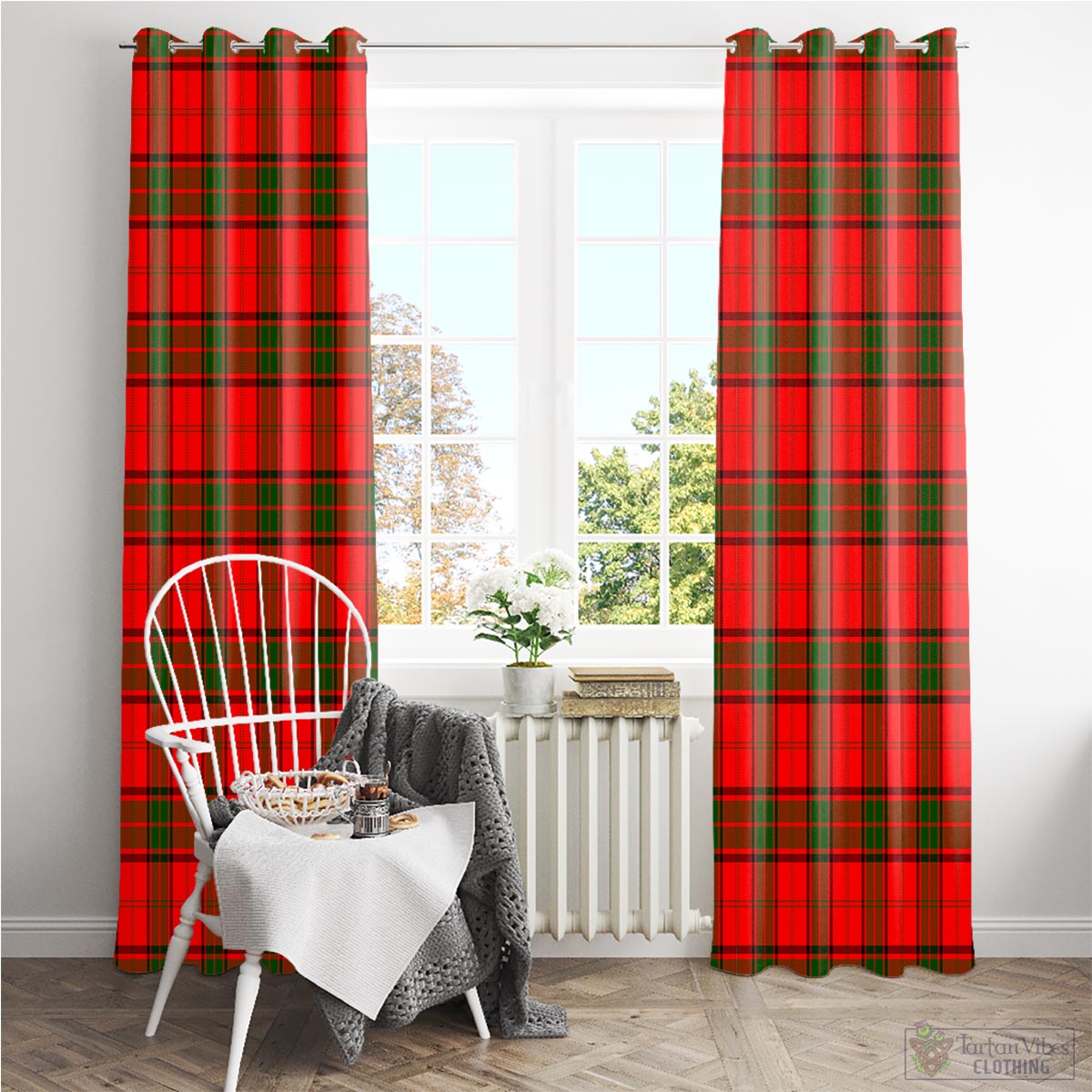 Adair Tartan Window Curtain