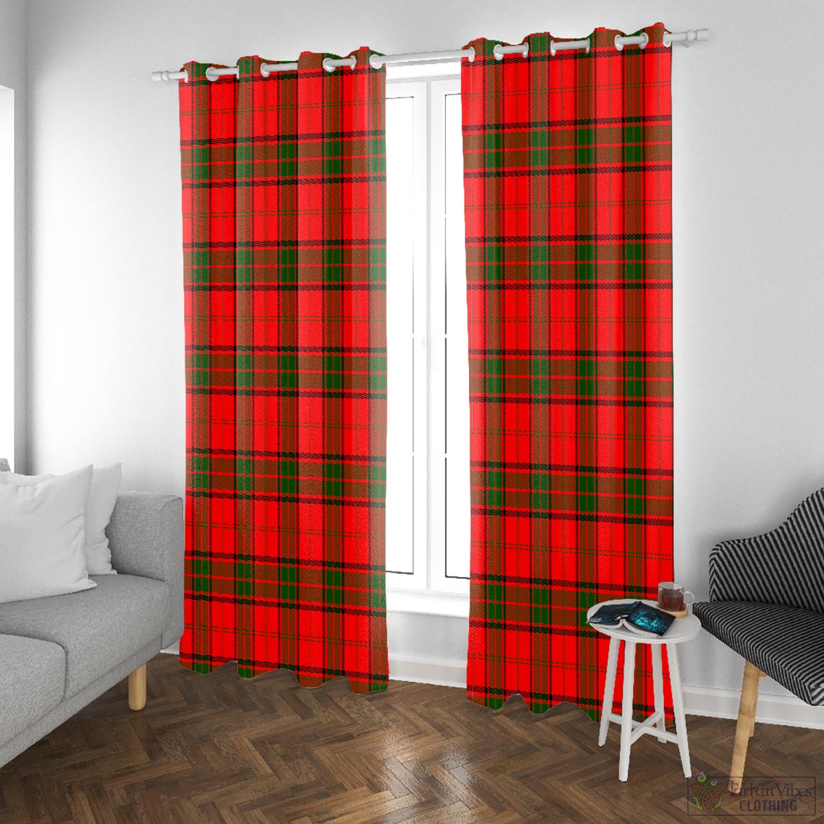 Adair Tartan Window Curtain