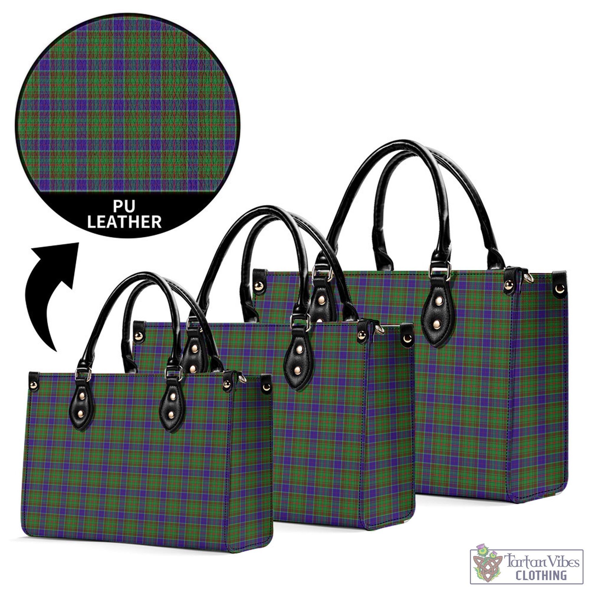 Tartan Vibes Clothing Adam Tartan Luxury Leather Handbags