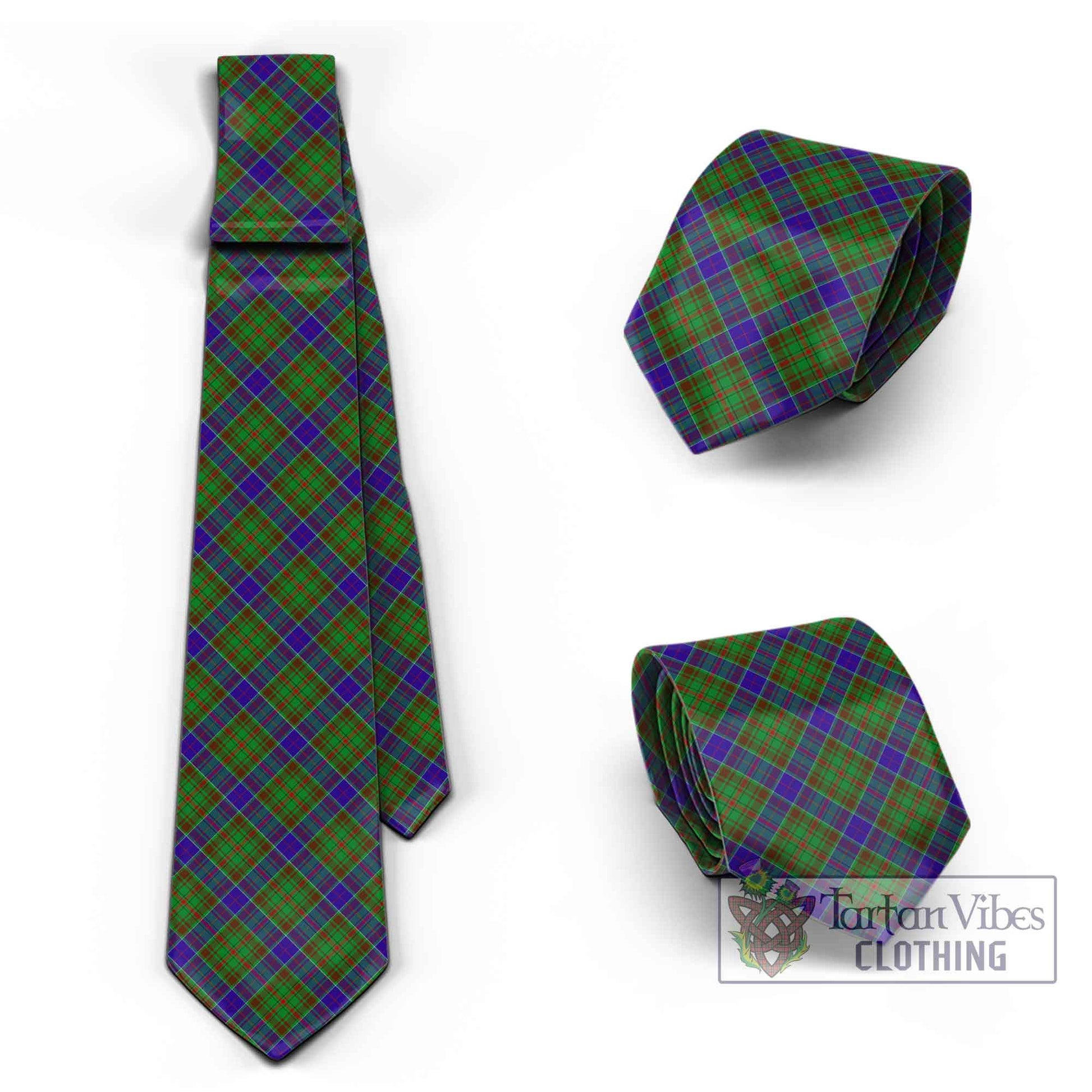 Tartan Vibes Clothing Adam Tartan Classic Necktie Cross Style