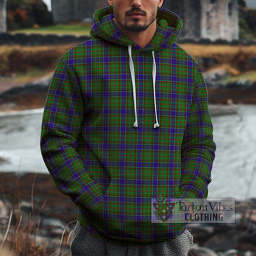 Adam Tartan Cotton Hoodie