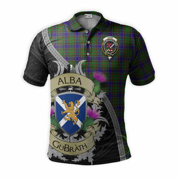 Adam Tartan Family Crest Polo Shirt Lion Rampant Royal Thistle Shield Celtic Inspired Kid - Tartan Vibes Clothing