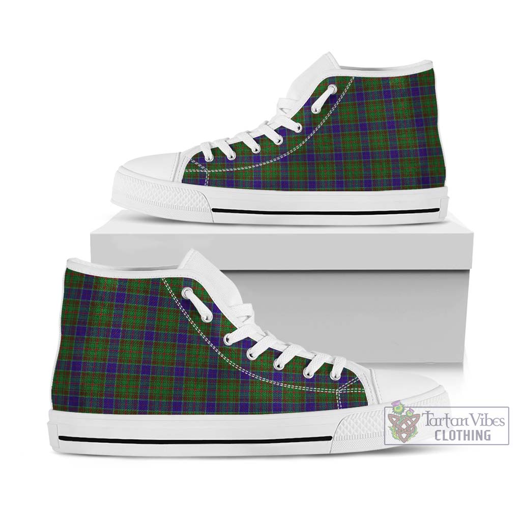 Tartan Vibes Clothing Adam Tartan High Top Shoes