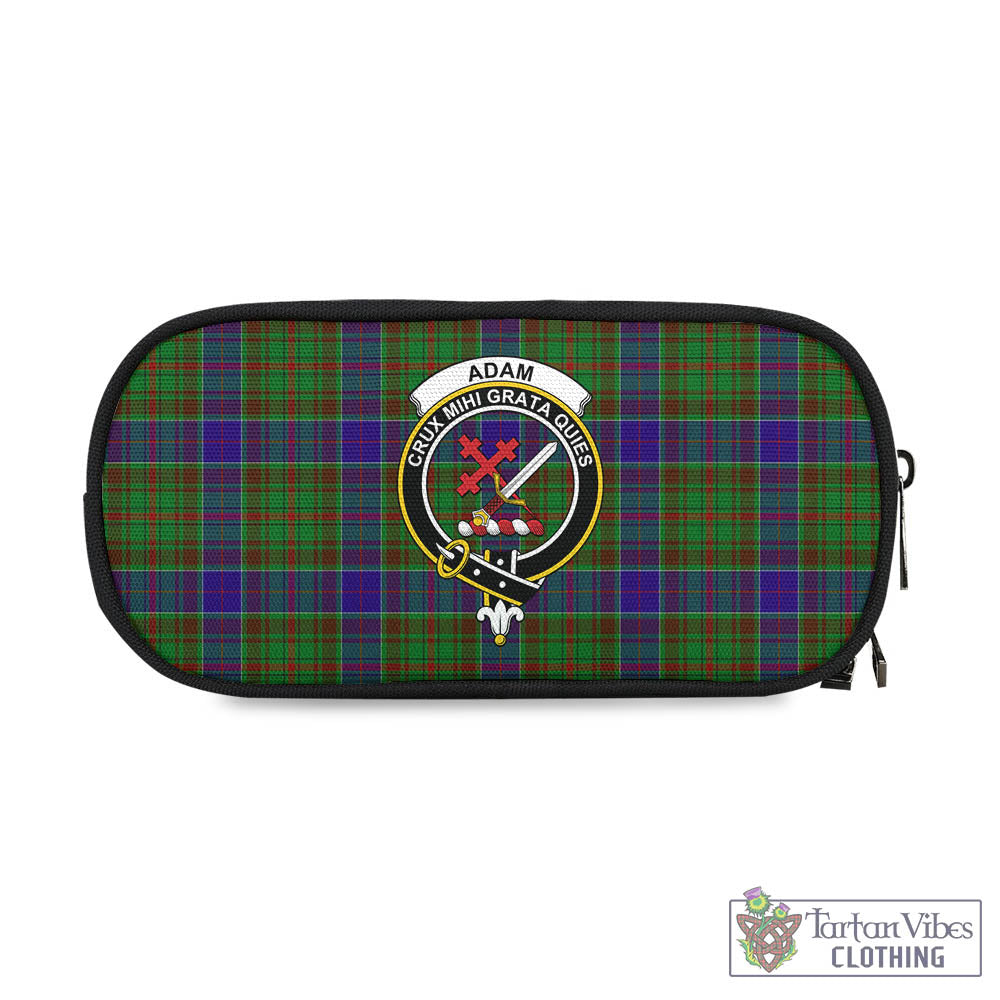 Tartan Vibes Clothing Adam Tartan Pen and Pencil Case with Family Crest