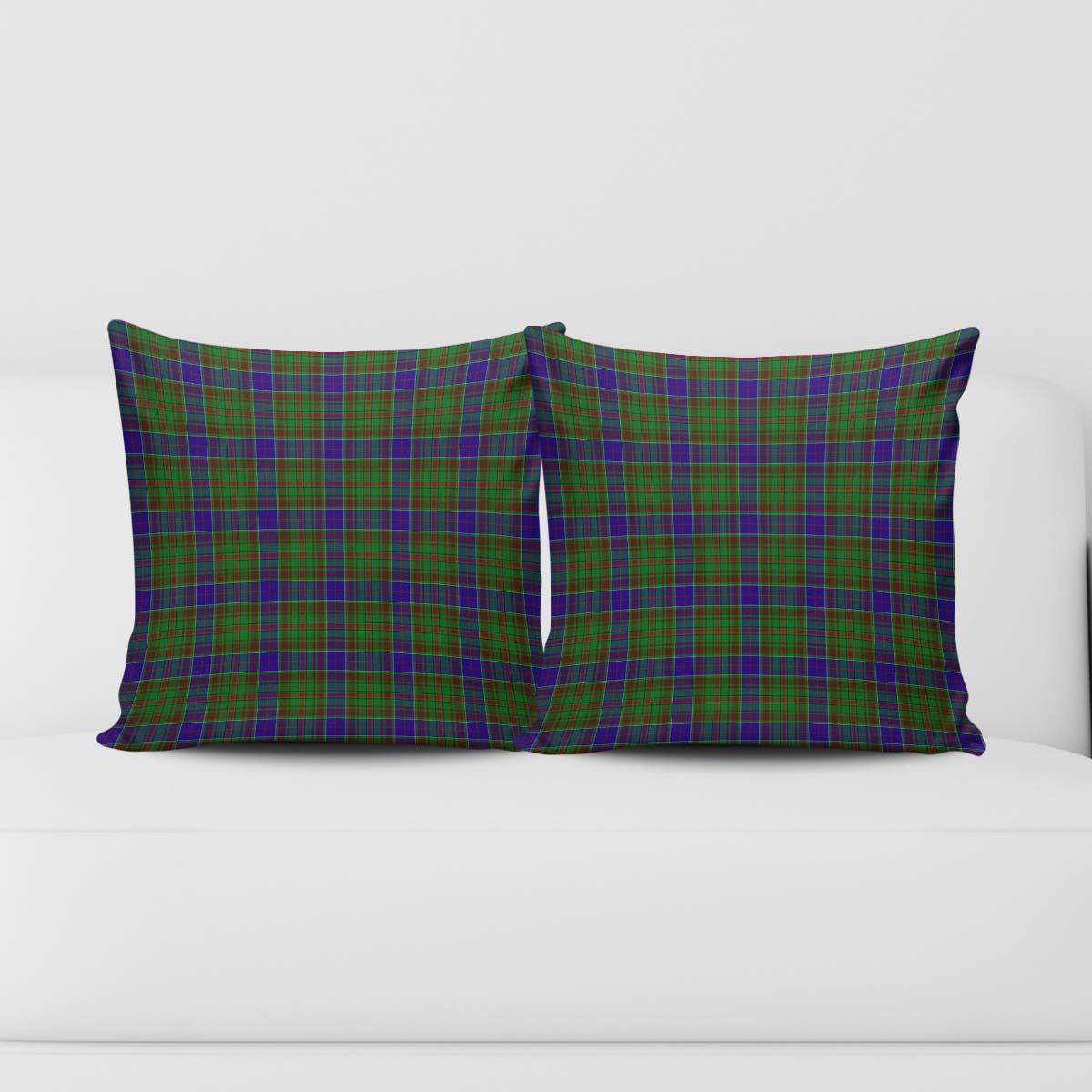 Adam Tartan Pillow Cover Square Pillow Cover - Tartanvibesclothing