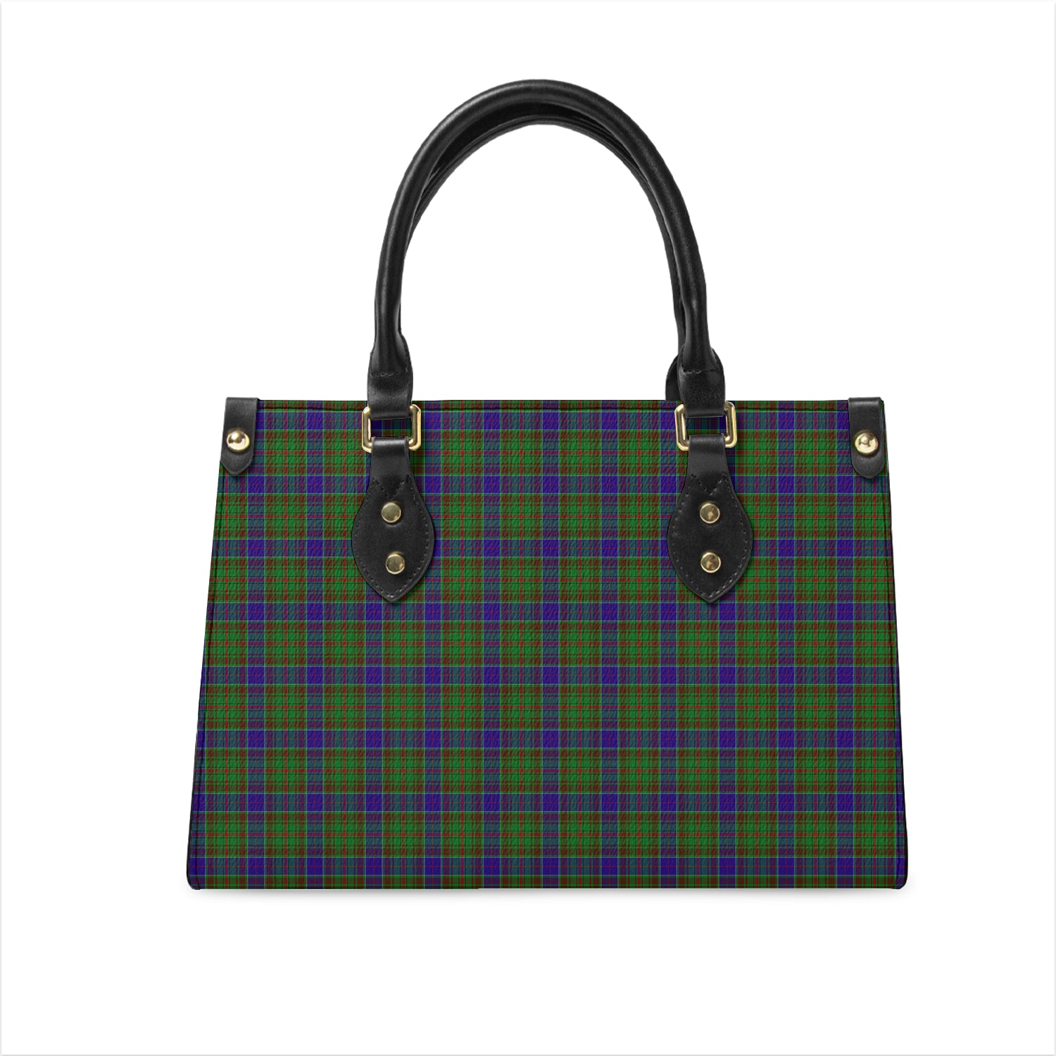 Adam Tartan Leather Bag One Size 29*11*20 cm - Tartanvibesclothing