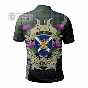 Adam Tartan Family Crest Polo Shirt Lion Rampant Royal Thistle Shield Celtic Inspired - Tartan Vibes Clothing