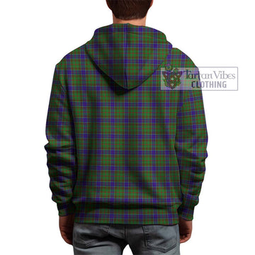 Adam Tartan Hoodie with Family Crest DNA In Me Style