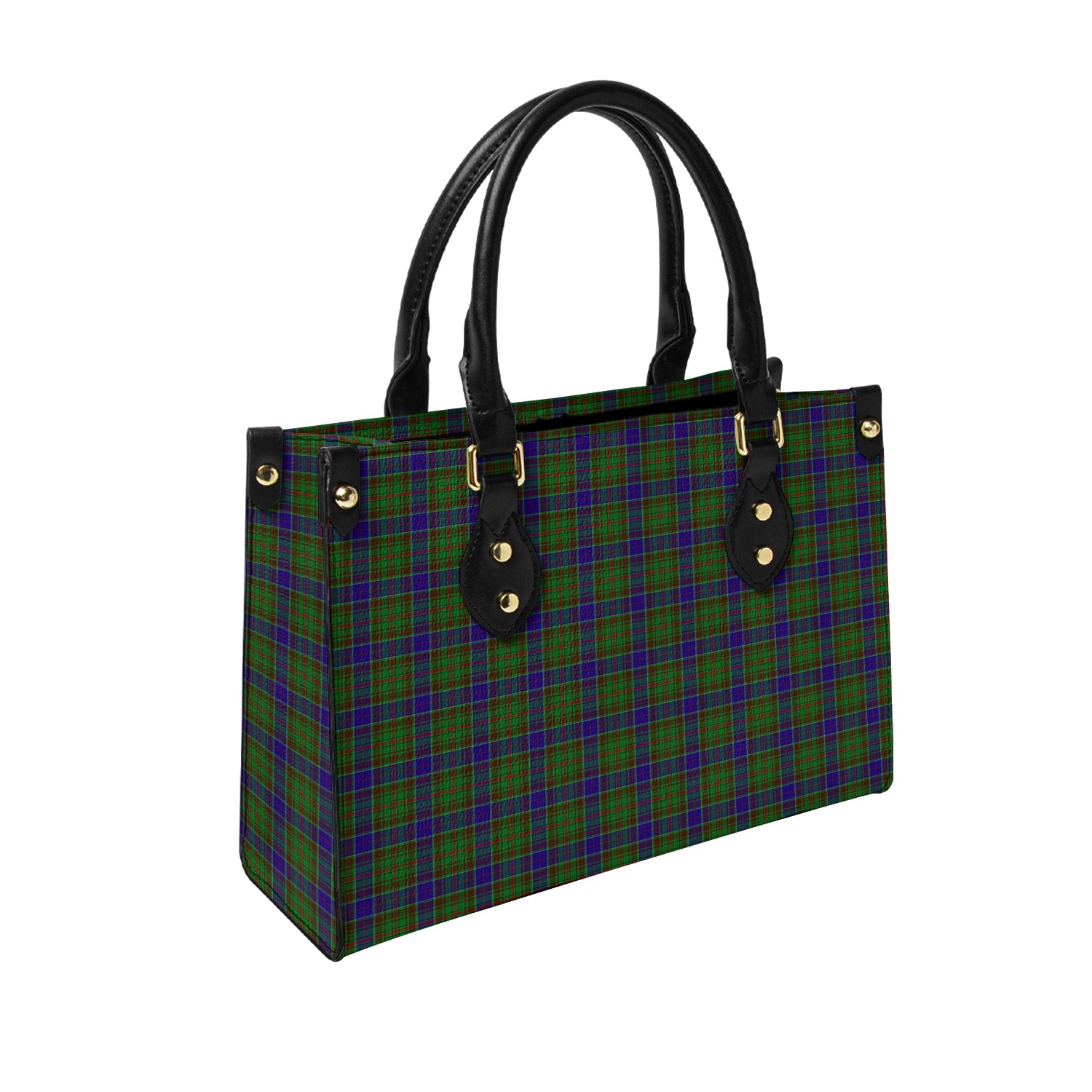 Adam Tartan Leather Bag - Tartanvibesclothing