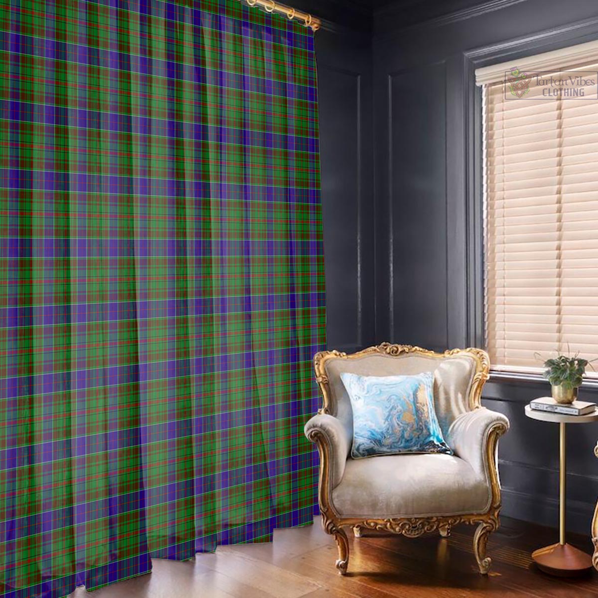 Adam Tartan Window Curtain