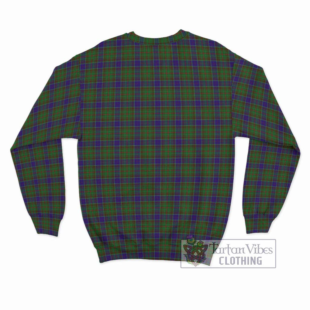 Adam Tartan Sweatshirt with Family Crest DNA In Me Style - Tartanvibesclothing Shop