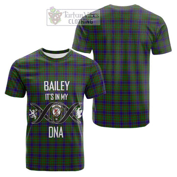 Adam Tartan Cotton T-shirt with Family Crest DNA In Me Style