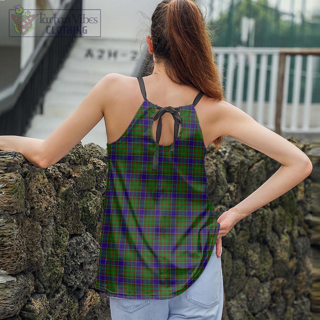 Tartan Vibes Clothing Adam Tartan Loose Halter Neck Camisole