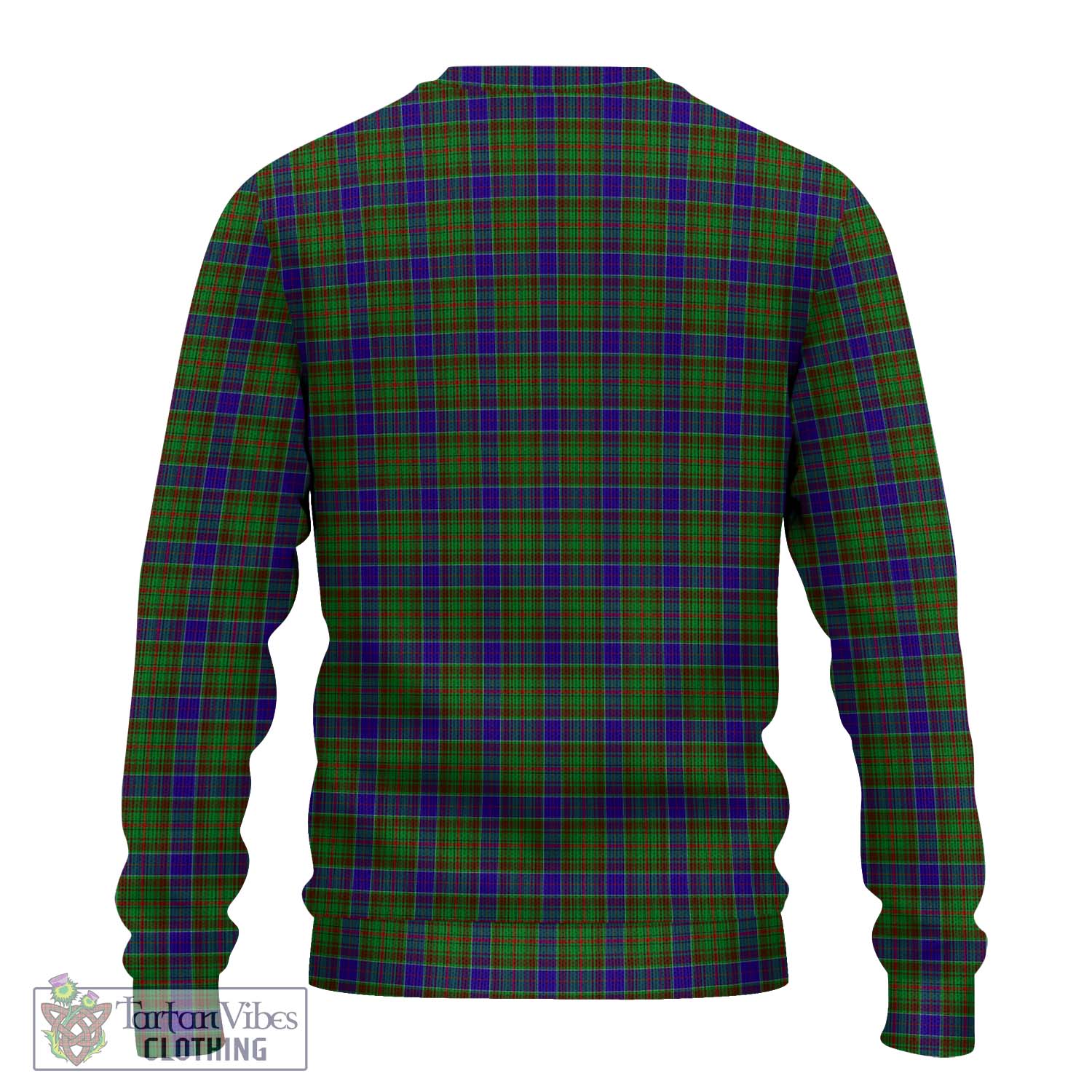 Tartan Vibes Clothing Adam Tartan Knitted Sweater with Family Crest DNA In Me Style