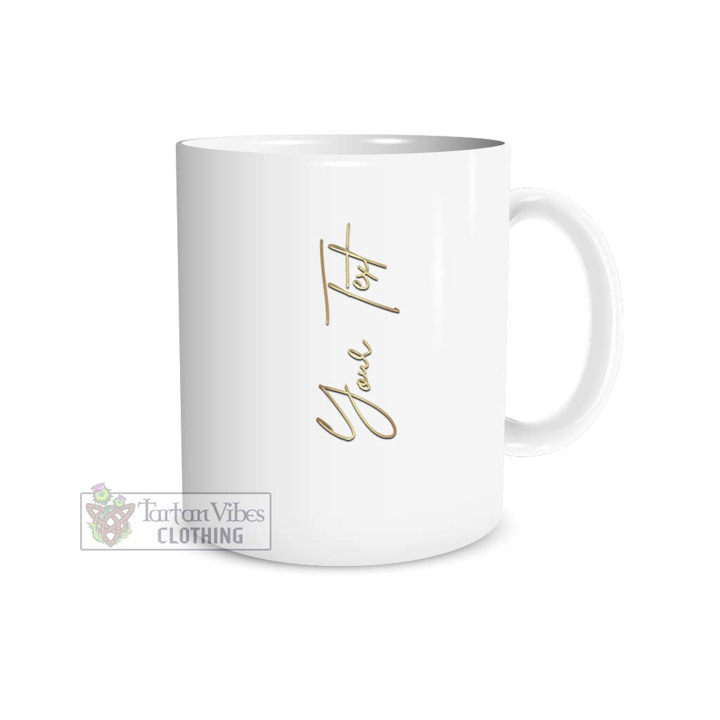 Tartan Vibes Clothing Adam Family Crest Ceramic Mug