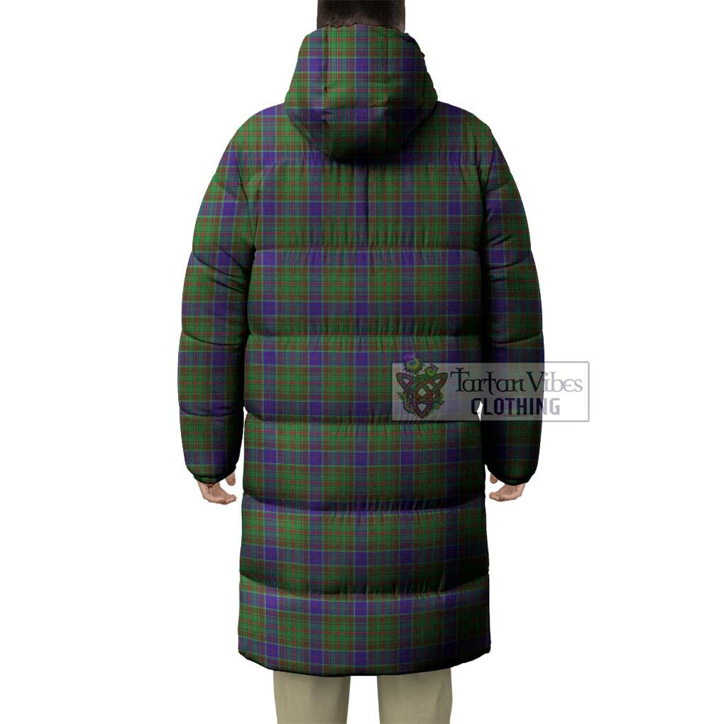 Tartan Vibes Clothing Adam Tartan Long Down Jacket