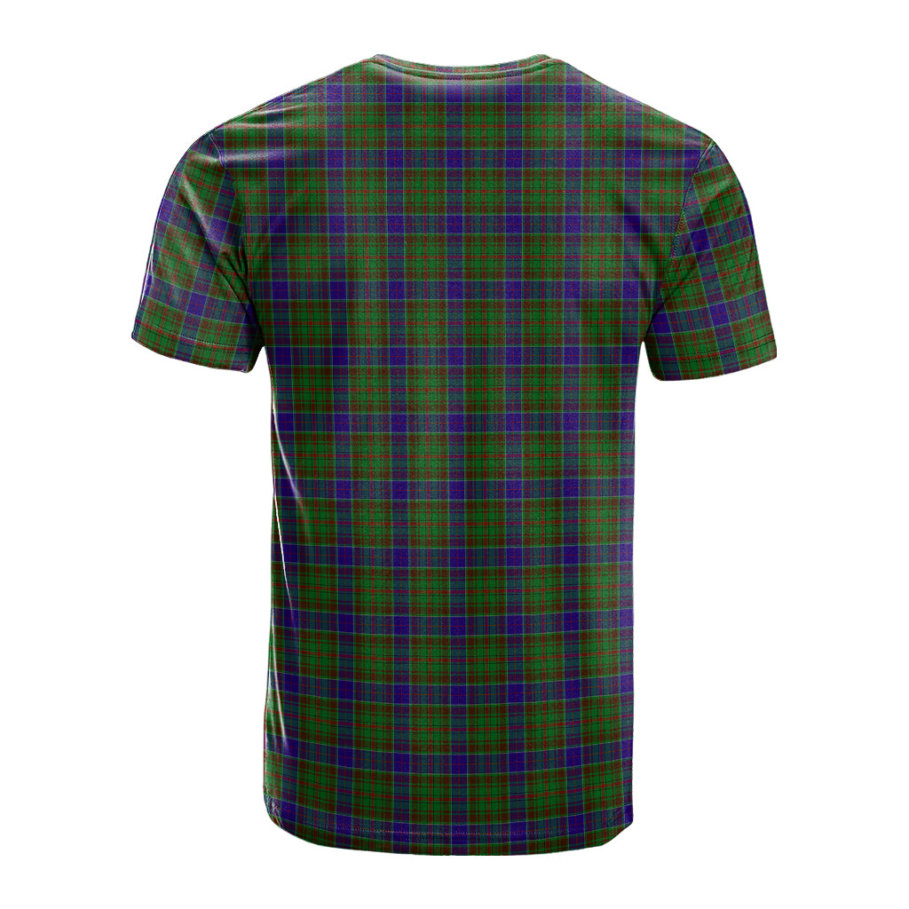 Adam Tartan T-Shirt with Family Crest - Tartan Vibes Clothing