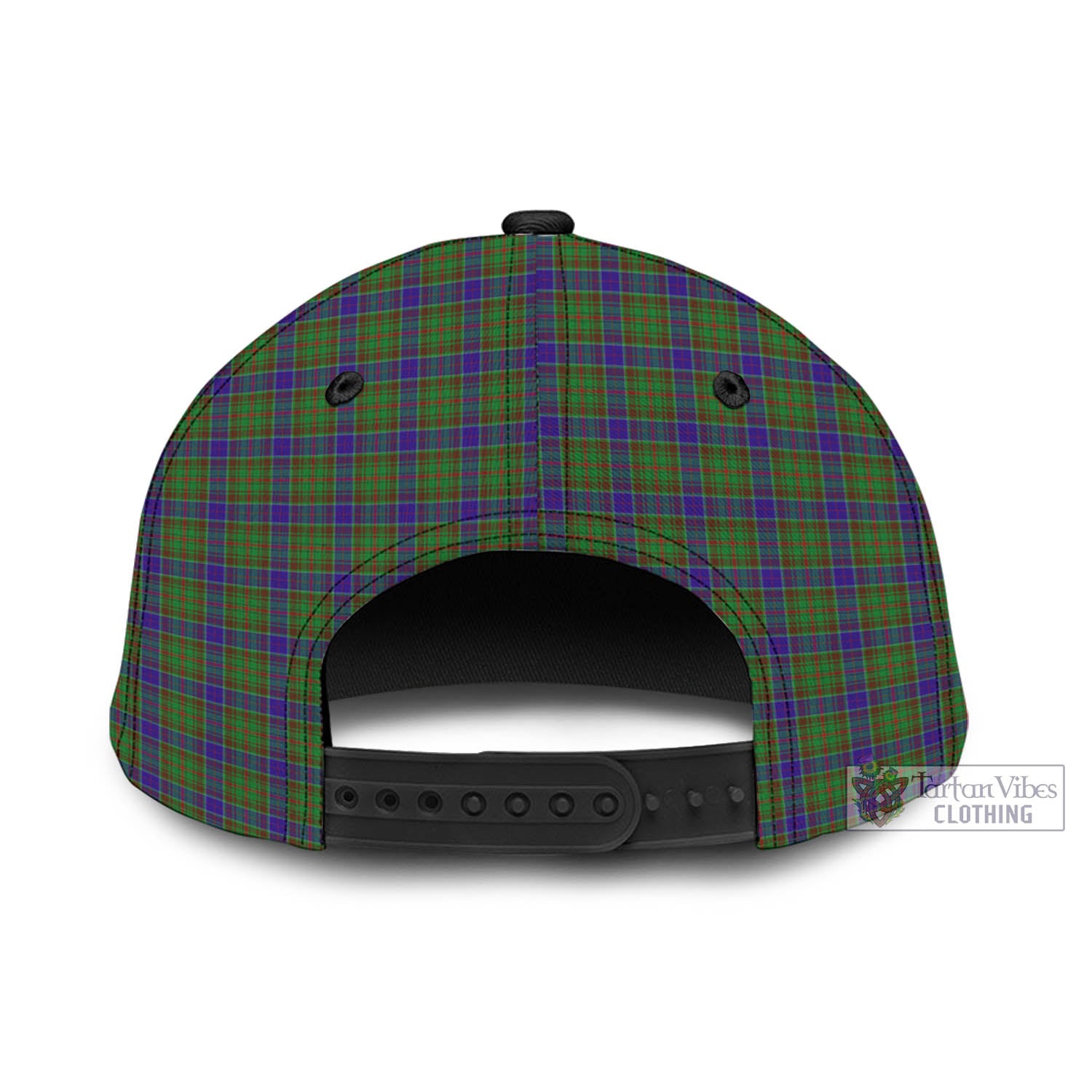 Tartan Vibes Clothing Adam Tartan Classic Cap with Family Crest In Me Style