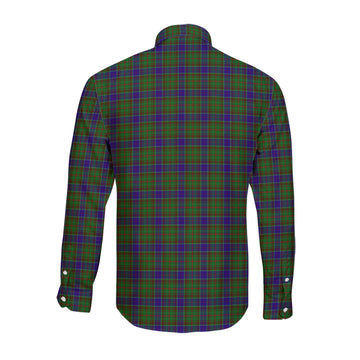 Adam Tartan Long Sleeve Button Up Shirt with Family Crest