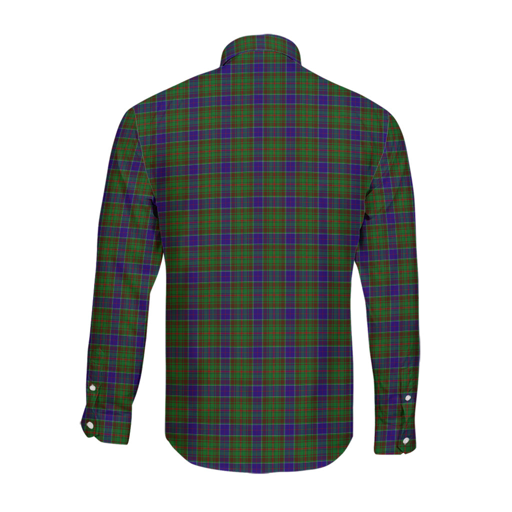 Adam Tartan Long Sleeve Button Up Shirt - Tartanvibesclothing