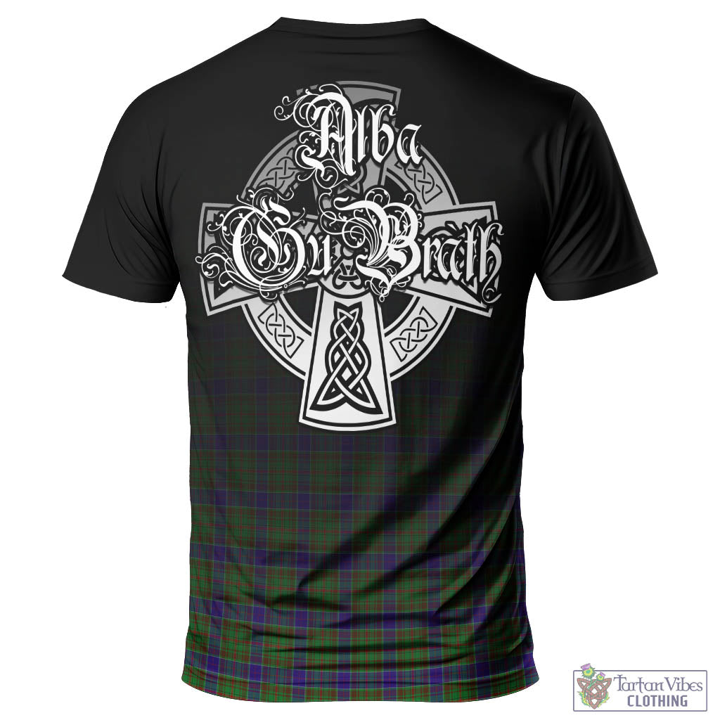 Tartan Vibes Clothing Adam Tartan T-Shirt Featuring Alba Gu Brath Family Crest Celtic Inspired