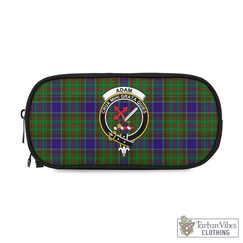 Tartan Vibes Clothing Adam Tartan Pen and Pencil Case with Family Crest