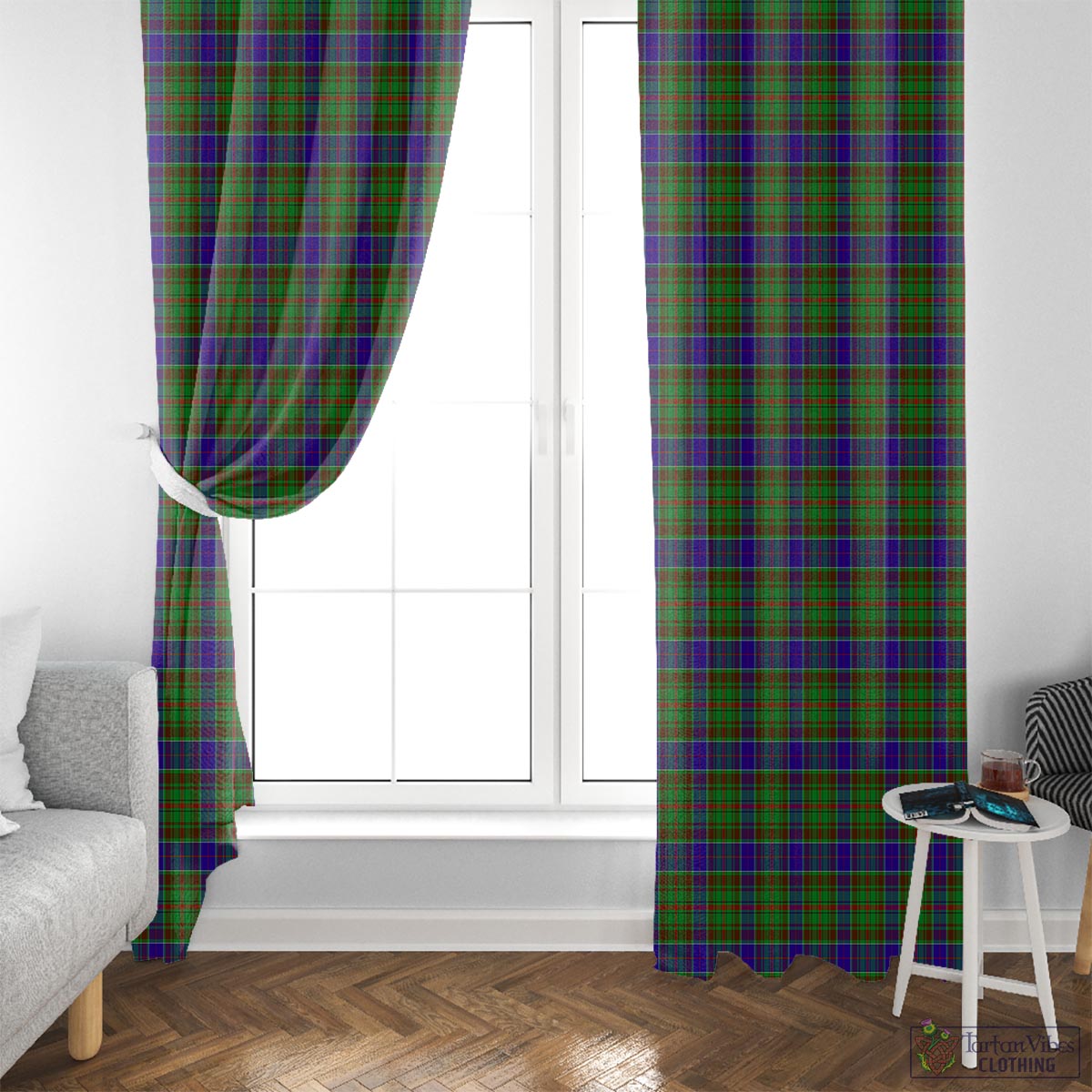 Adam Tartan Window Curtain