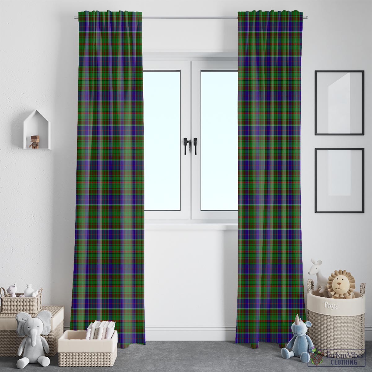 Adam Tartan Window Curtain