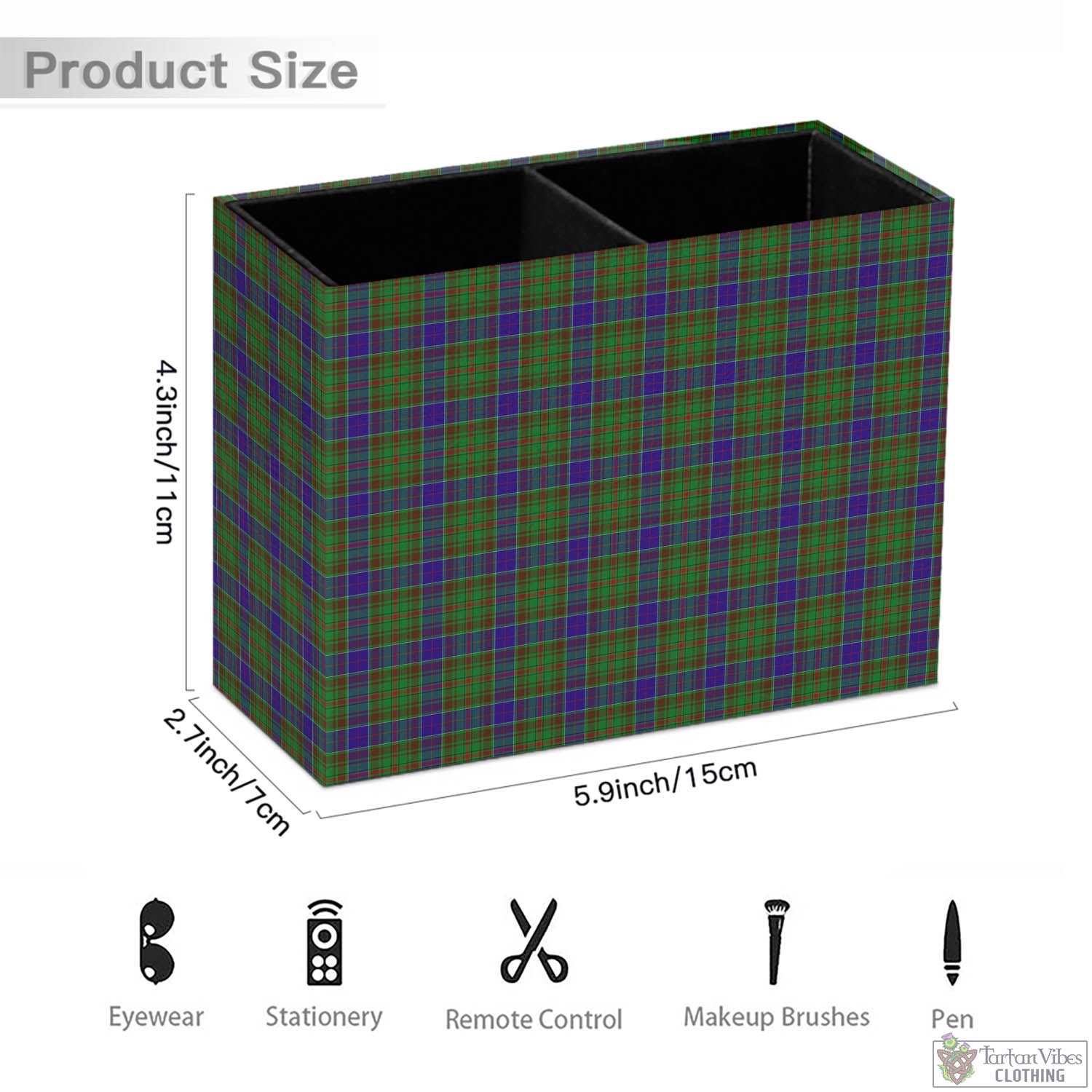 Tartan Vibes Clothing Adam Tartan Pen Holder