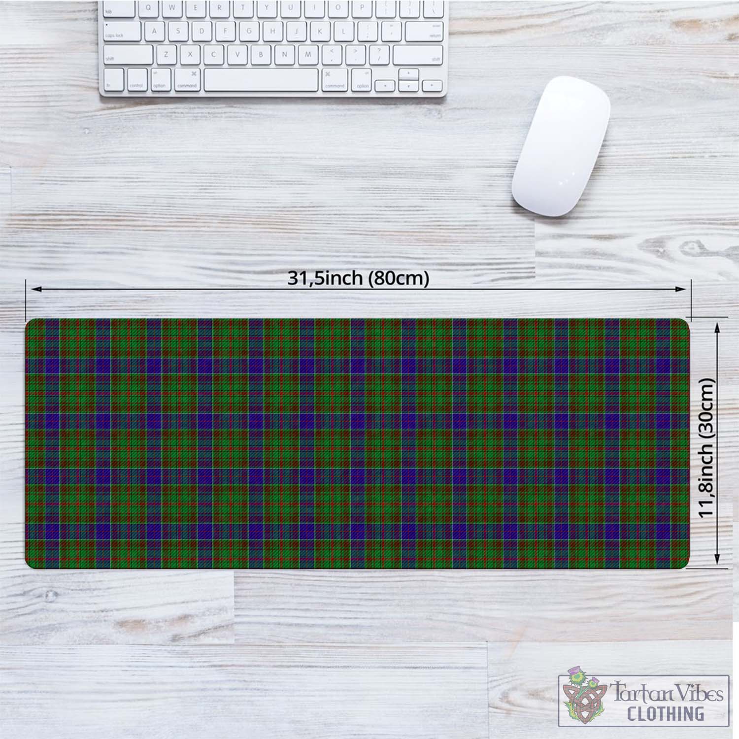 Tartan Vibes Clothing Adam Tartan Mouse Pad