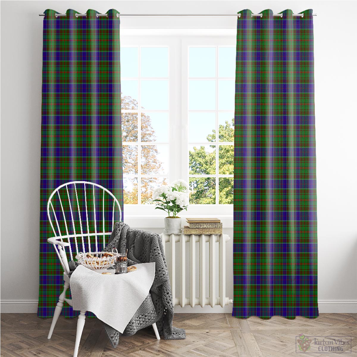 Adam Tartan Window Curtain