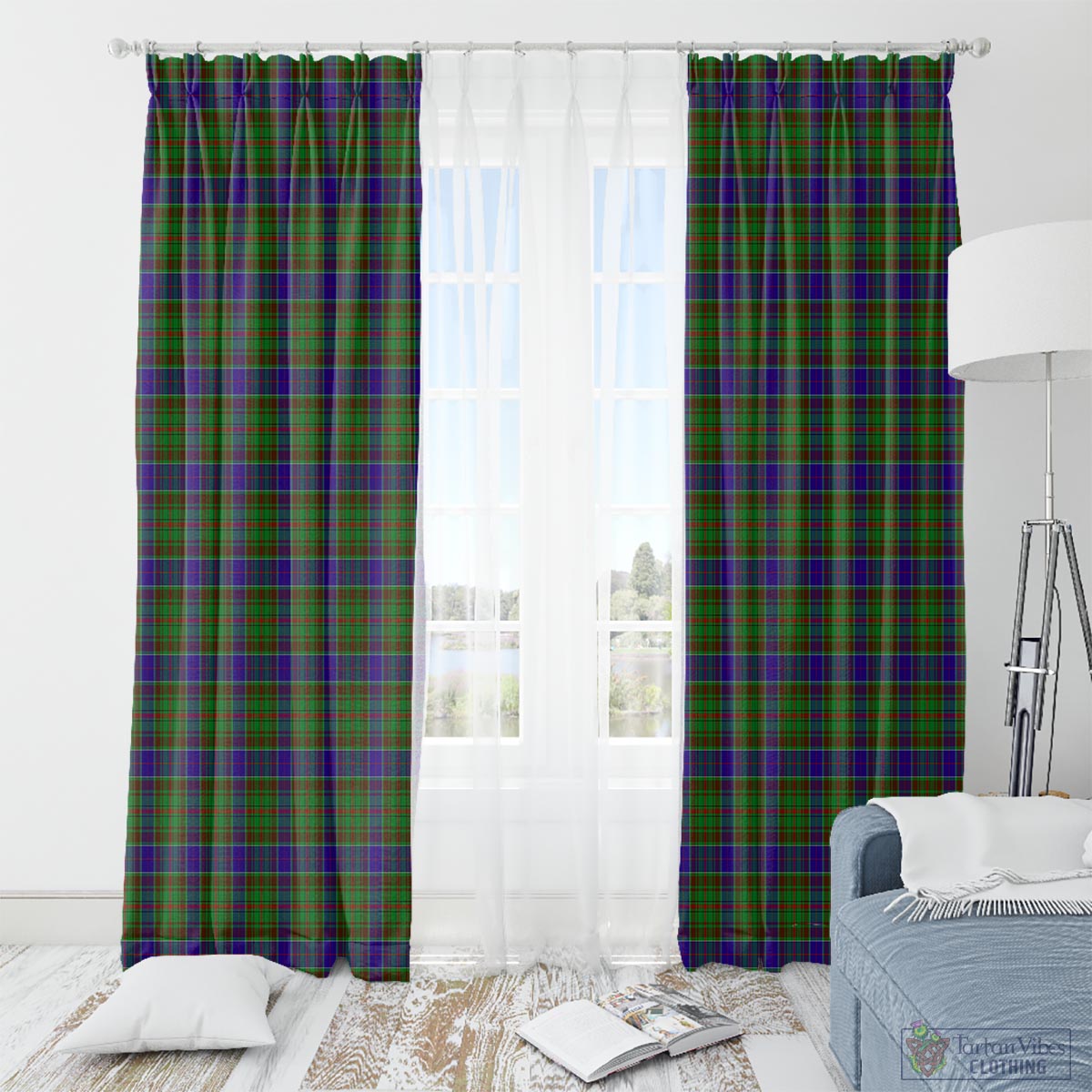 Adam Tartan Window Curtain