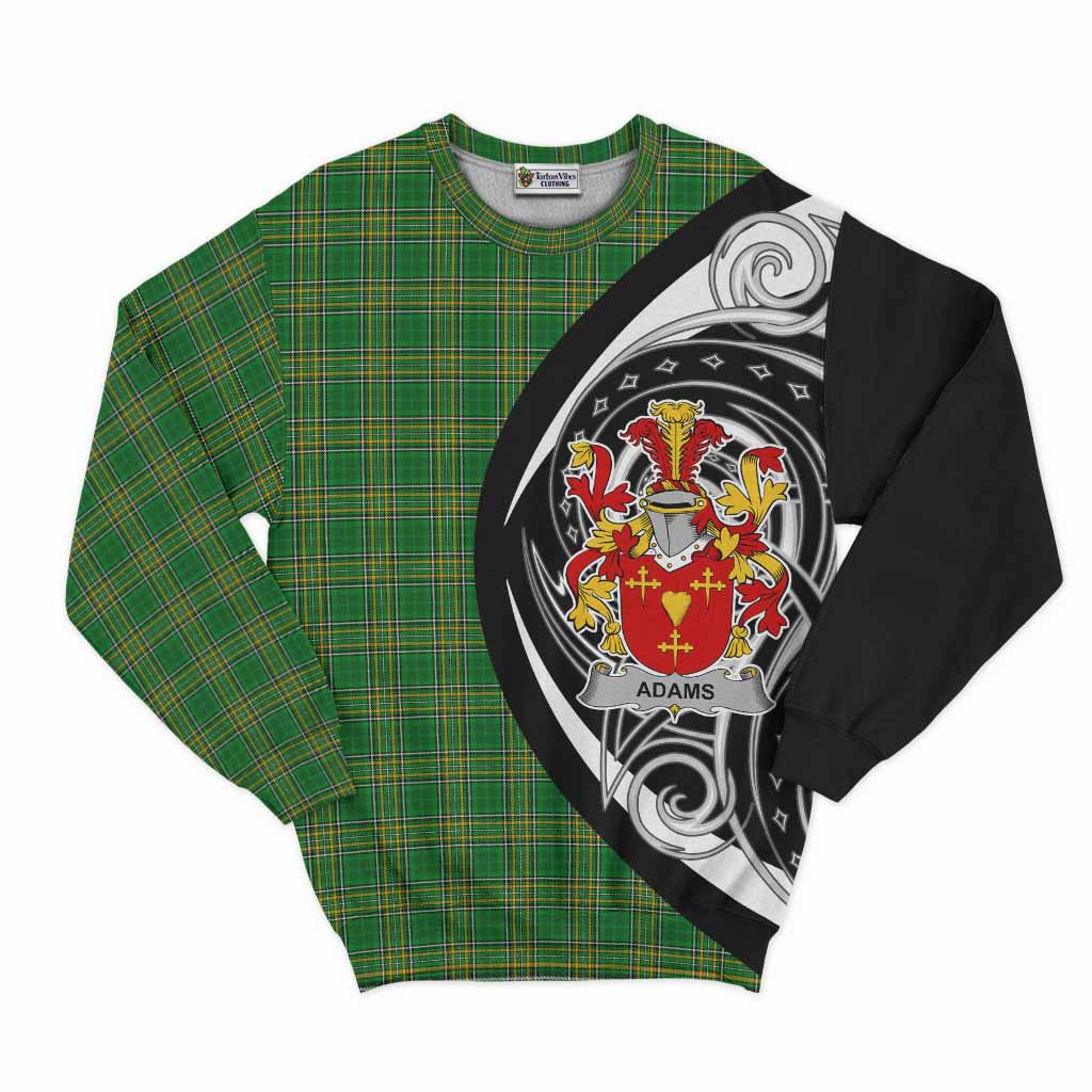 Adams Irish Clan Sweatshirt Celtic Circle Style Unisex - Tartan Vibes Clothing