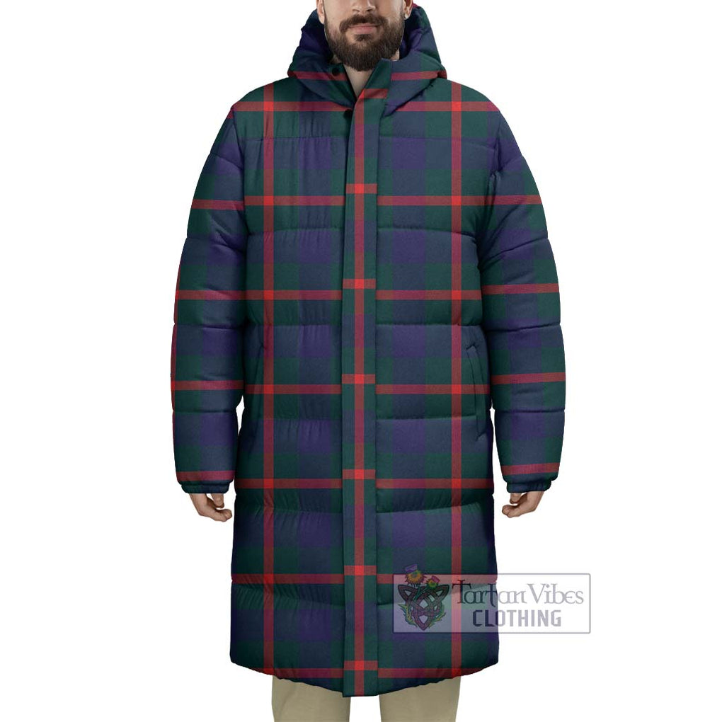 Tartan Vibes Clothing Agnew Tartan Long Down Jacket