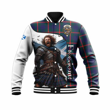 Agnew Crest Tartan Baseball Jacket Inspired by the Freedom of Scottish Warrior