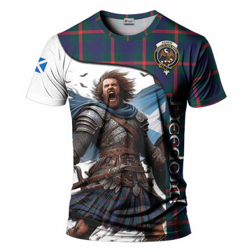 Agnew Crest Tartan T-Shirt Inspired by the Freedom of Scottish Warrior