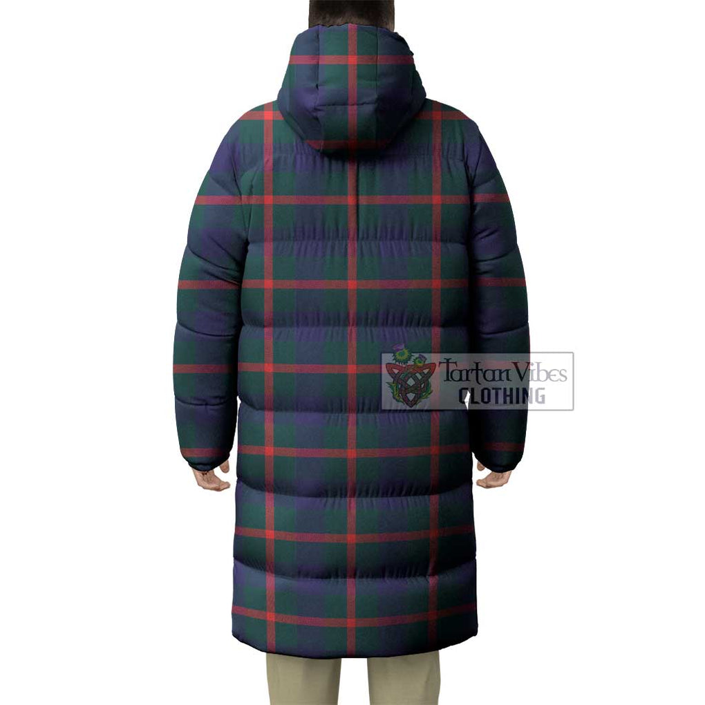 Tartan Vibes Clothing Agnew Tartan Long Down Jacket