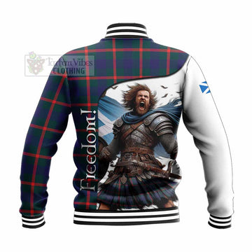 Agnew Crest Tartan Baseball Jacket Inspired by the Freedom of Scottish Warrior