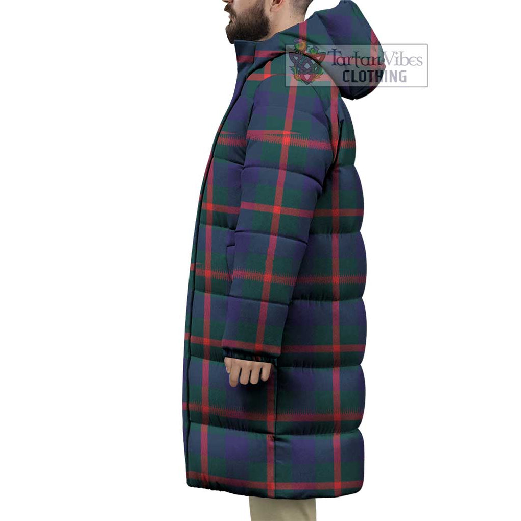 Tartan Vibes Clothing Agnew Tartan Long Down Jacket