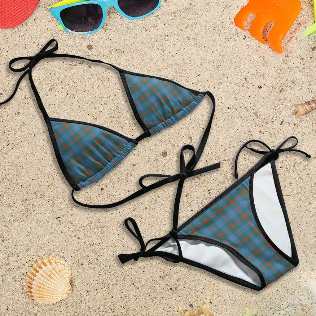 Agnew Ancient Tartan Bikini Swimsuit - Tartan Vibes Clothing